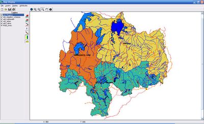 Sample of integrated mapping facility